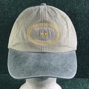 Nautical Boating Hat "Trim Again - Watch Hill" Cap Adjustable Unisex NEW Fishing